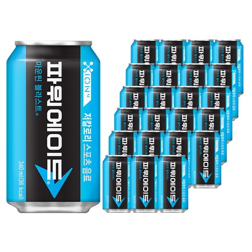 파워에이드 마운틴블라스트, 340ml, 24개