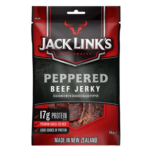 잭링크스 페퍼드 비프져키 육포, 50g, 1개