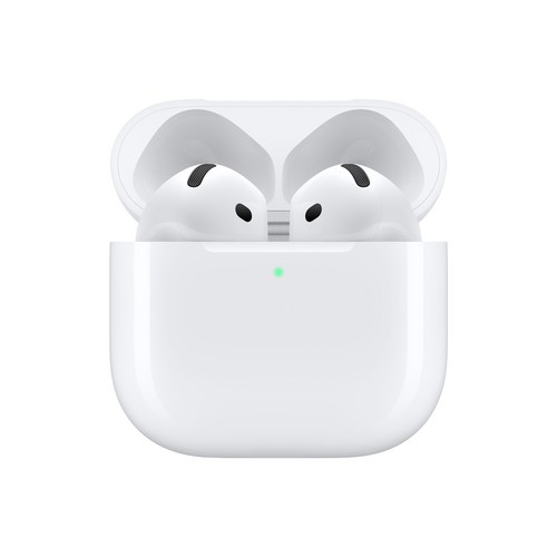 Apple 2024 에어팟 4세대 블루투스 이어폰 유선충전, MXP63KH/A, 화이트