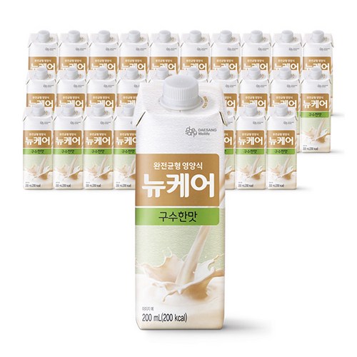 뉴케어 구수한맛 완전균형영양식 30개, 200ml – 영양 섭취의 쉬운 해결책