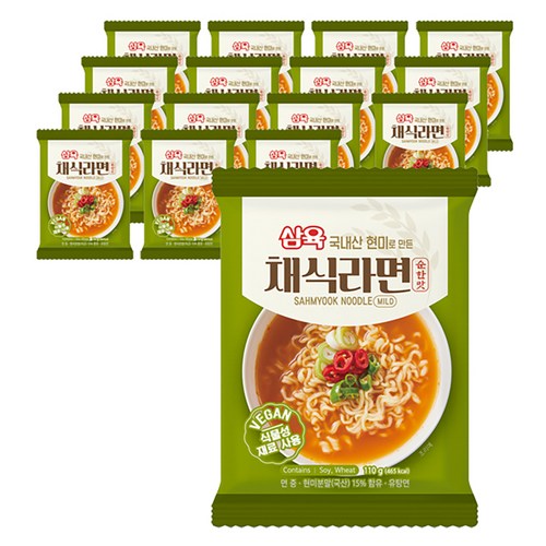 노밀가루라면