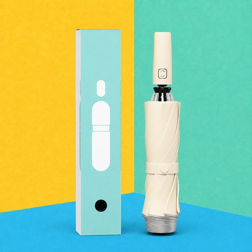 준성 거꾸로 우산 튼튼한 3단 자동 우양산 암막 자외선 차단 UV 차단 양우산