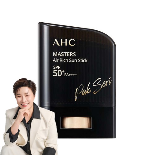 AHC 마스터즈 에어리치 선스틱 SPF50+ PA++++, 14g, 1개 - 여름 화장품 추천