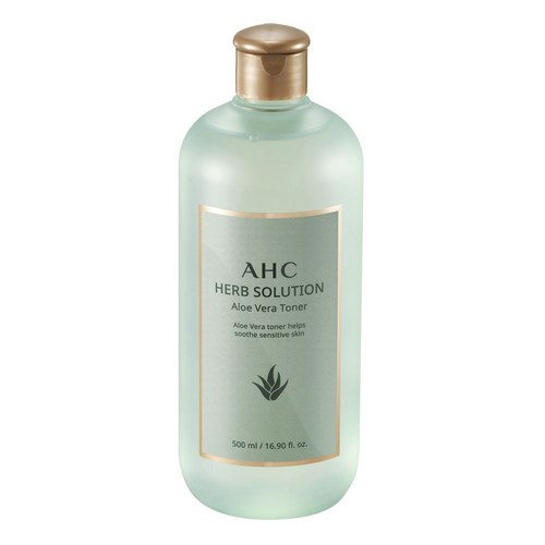 AHC 허브 솔루션 알로에 베라 토너, 500ml, 1개 - 화장수 추천