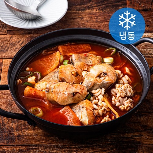 푸딩프렙 얼큰 동태탕 (냉동), 600g, 1개