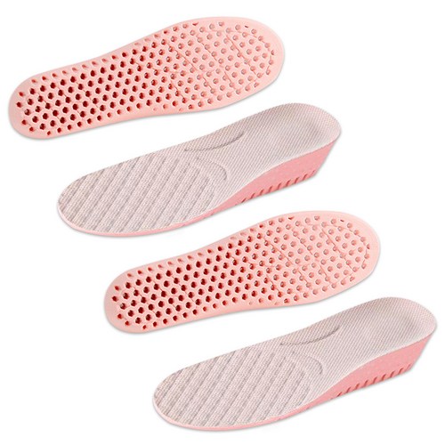 슈브릭 여성용 허니허니 기능성 소프트 키높이 깔창 3.5cm 2켤레 세트