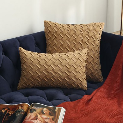 알럽홈 크로스밴드 쿠션 커버