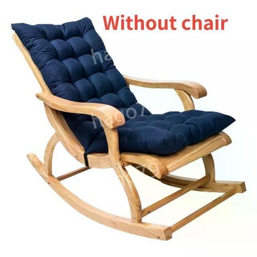 원목 흔들 의자 접이식 120x50cm, 1개, Navy