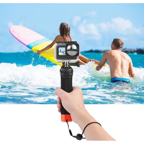 [픽썸몰] 고프로 인스타360 오즈모 전용 플로팅 그립 부력봉 퀵릴리즈