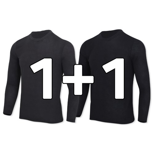 골프이너웨어 여름 기능성 긴팔 빅사이즈 1+1
