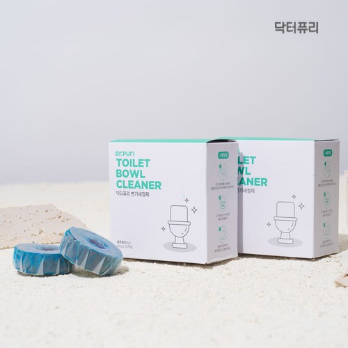닥터퓨리 오래가는 국내산 변기세정제, 4개, 400g