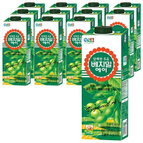 베지밀 A 담백한맛, 950ml, 36개