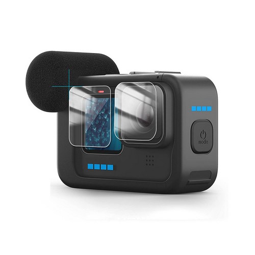 고프로 히어로 12 11 10 9 미디어모듈 전용 강화유리 액정필름 네오스탠다드, 1개입