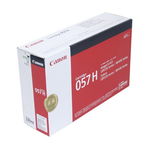 캐논 정품인증 LBP2293dwKG 토너 검정 CRG-057H 평균 10000매, 1개