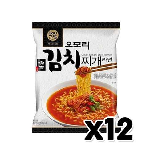 오모리김치찌개라면봉지