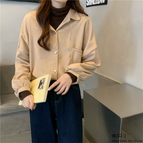 에스디_패킨 코듀로이 셔츠_9190