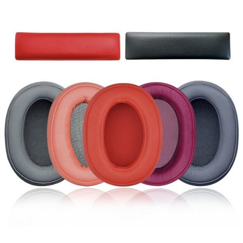 와이케이몰 소니 MDR-100ABN WH-H900N 패드 1쌍 헤드폰 헤드셋 교체 이어 패드 헤드밴드, 다크블루 헤드밴드