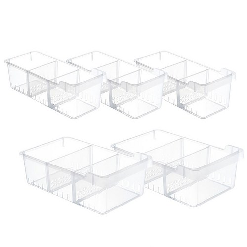 그린트리 다용도 냉장고 정리함 트레이 중형3p x 대형2p 세트, 1개