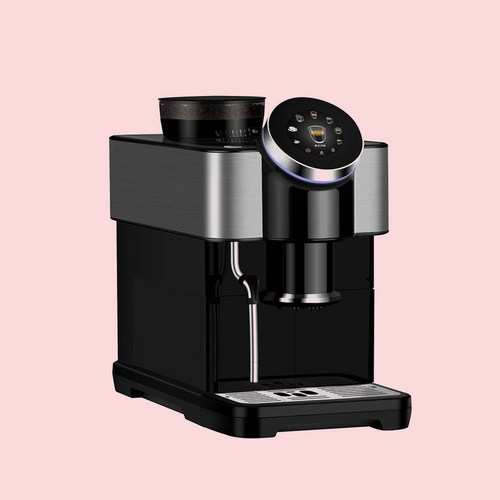 닥터커피 전자동 커피머신 사무실 영업용 원두 가정용 커피머신기, 블랙
