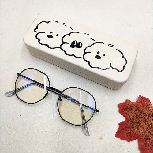 제퍼젠 귀여운 멍멍이 안경 케이스 썬그라스 케이스