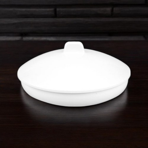 미색 오목찬기 SET 다용도 그릇 단체급식 앞접시 반찬, 1세트