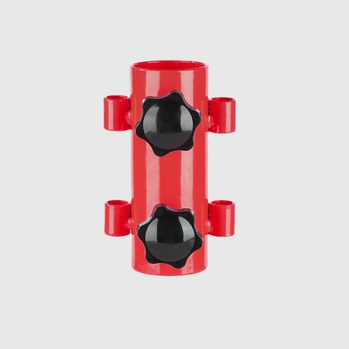 KOOLMAN(쿨맨) 타프 폴 고정대 폴대지킴이, 타프 폴 고정대 - 레드, 타프 폴 고정대 - 레드