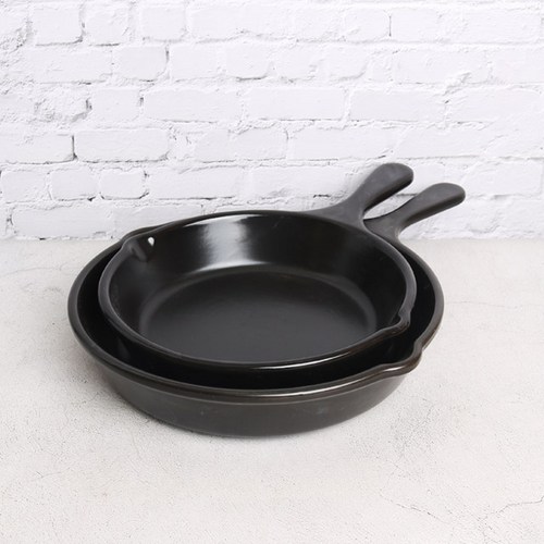 [CRAART] 원형팬(2size) / 직화도자기 파스타접시, 1호(xy010-0825)