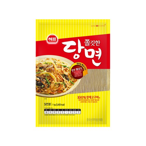 해표쫄깃한당면500g