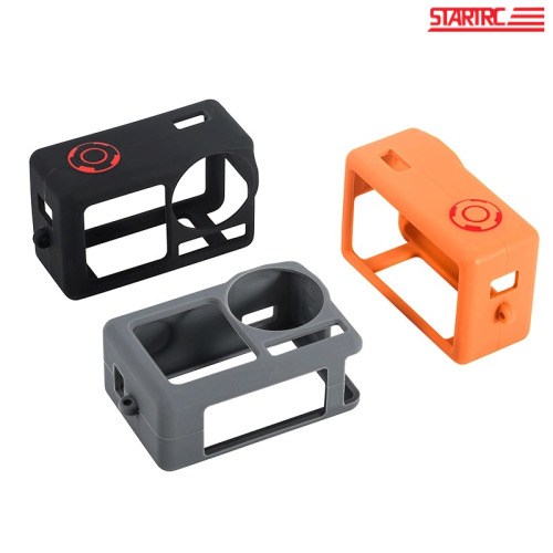 DJI Osmo Action 5 Pro 실리콘 케이스_STARTRC, 1개, 오렌지