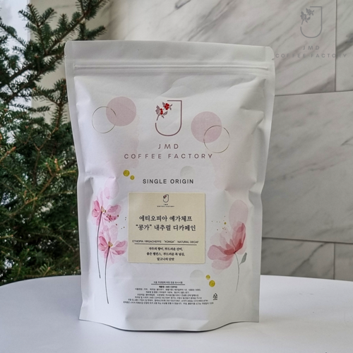 맛있는 디카페인 에티오피아 예가체프 콩가 G1 내추럴 원두 커피, 1개, 1kg, 홀빈(분쇄안함)