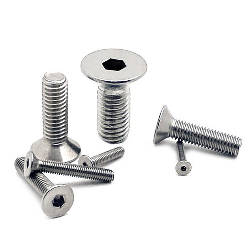 리우툴 스텐 접시머리 렌치볼트 M2 M2.5 M3 M4 M5 M6 M8 M10국산 육각 렌지 낱개판매, 접시머리 렌치볼트(304스텐), M3(3mm), 8mm, 1