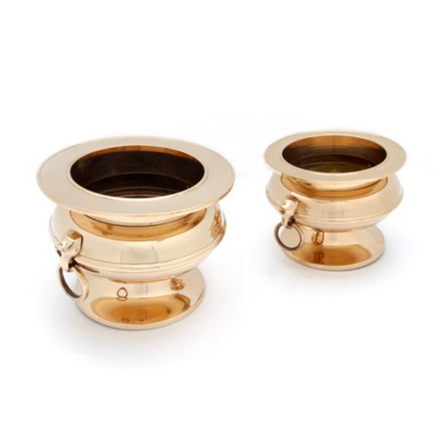 [거창유기] 유기 절향로(소) 1pc 놋그릇 방짜유기 방짜 유기 불교용품 사찰용품 절용품, 1개