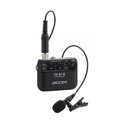 F2-BT 필드 레코더 마이크 블랙 줌 [정품] ZOOM