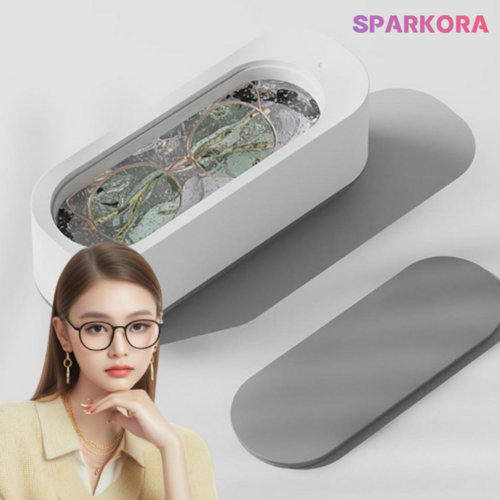 스파코라 가정용 초음파 안경 세척기 악세사리 면도기 브러쉬 화이트, 1개, 화이트(White)
