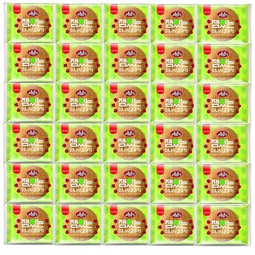 삼립 잼있는 사과잼 쿠키, 16g, 100개