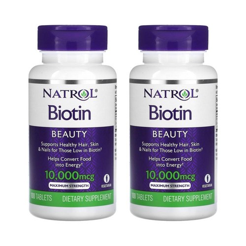 멀티구성바이오틴 Natrol biotin 10000 mcg 타블렛