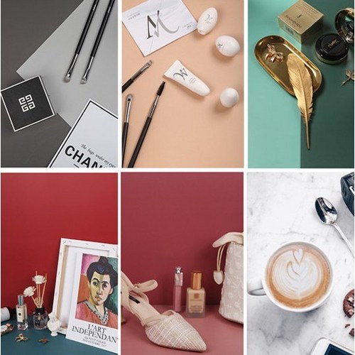 사진 촬영 배경지 소품 쇼핑몰 인테리어, V-와인&퍼플 배경지, 1개