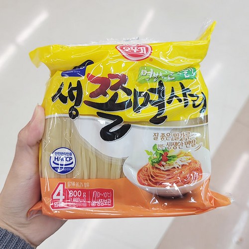 오뚜기쫄면사리