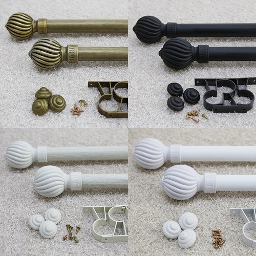 영림데코 35mm 스크류 커튼봉, 아이보리