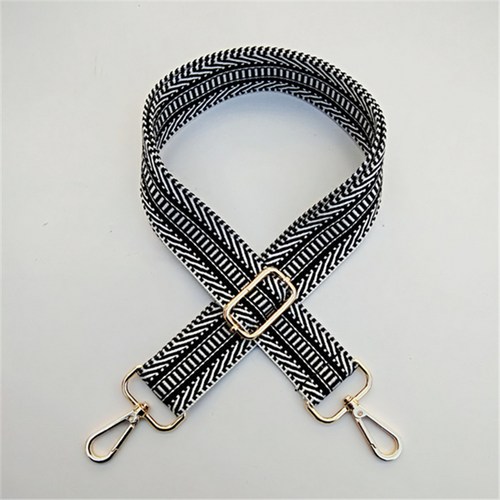 도이아 자가드 에스닉 패턴 숄더 크로스백 가방 스트랩 2개입 1세트