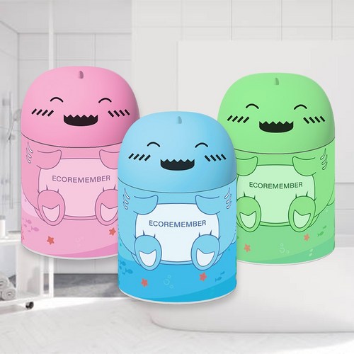 깜찍이상어 프리미엄 자동 변기세정제 화장실청소 화장실냄새제거 변기클리너 세제 물때, 골고루, 3개, 700g