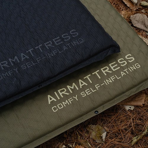 폴라리스캠프 자충매트 콤피 캠핑 매트 5cm, 블랙