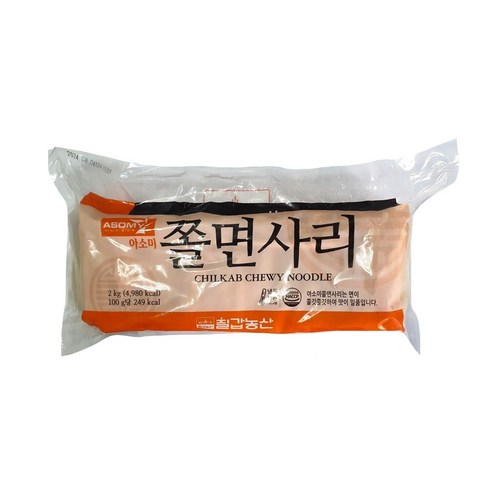 칠갑농산굵은쫄면사리