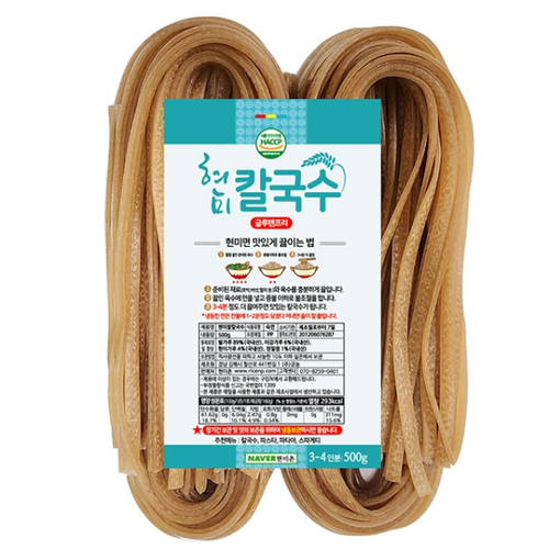 현미칼국수