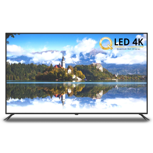 익스코리아 구글 75인치 QLED 4K UHD 스마트 TV 안드로이드 1등급, 75QLED 방문 벽걸이 설치(상하형) - 4K QLED TV 추천