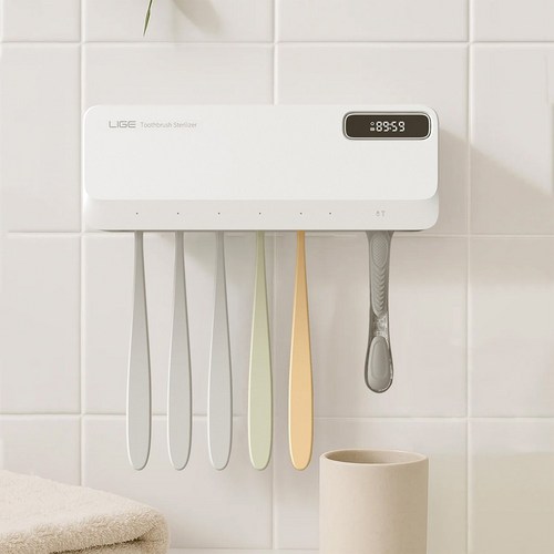 LIGE 무선 칫솔살균기 YGT-1005, 화이트