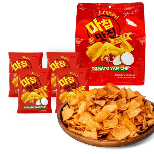 건강 마로 만든 마칩맛집 토마토맛, 3개, 60g