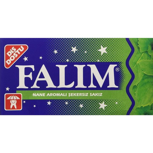 민트 팔림 민트맛 신선한 무설탕 츄잉껌 100개입 Mint Falim 100 Piece Mint Flavor, 1박스
