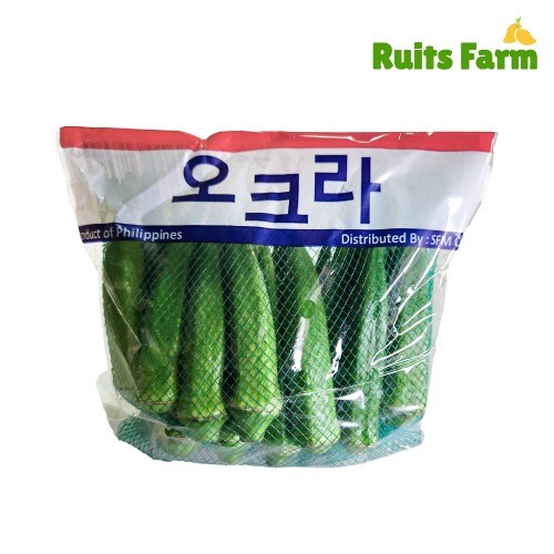 [루츠팜] 필리핀 생오크라 500g 생 오크라 오쿠라 오크리 bhindi, 1개