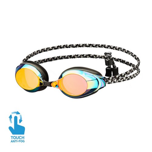 피닉스 코모도 미러 패브릭 터치안티포그 수경 PN-1200M FB TA, 레드